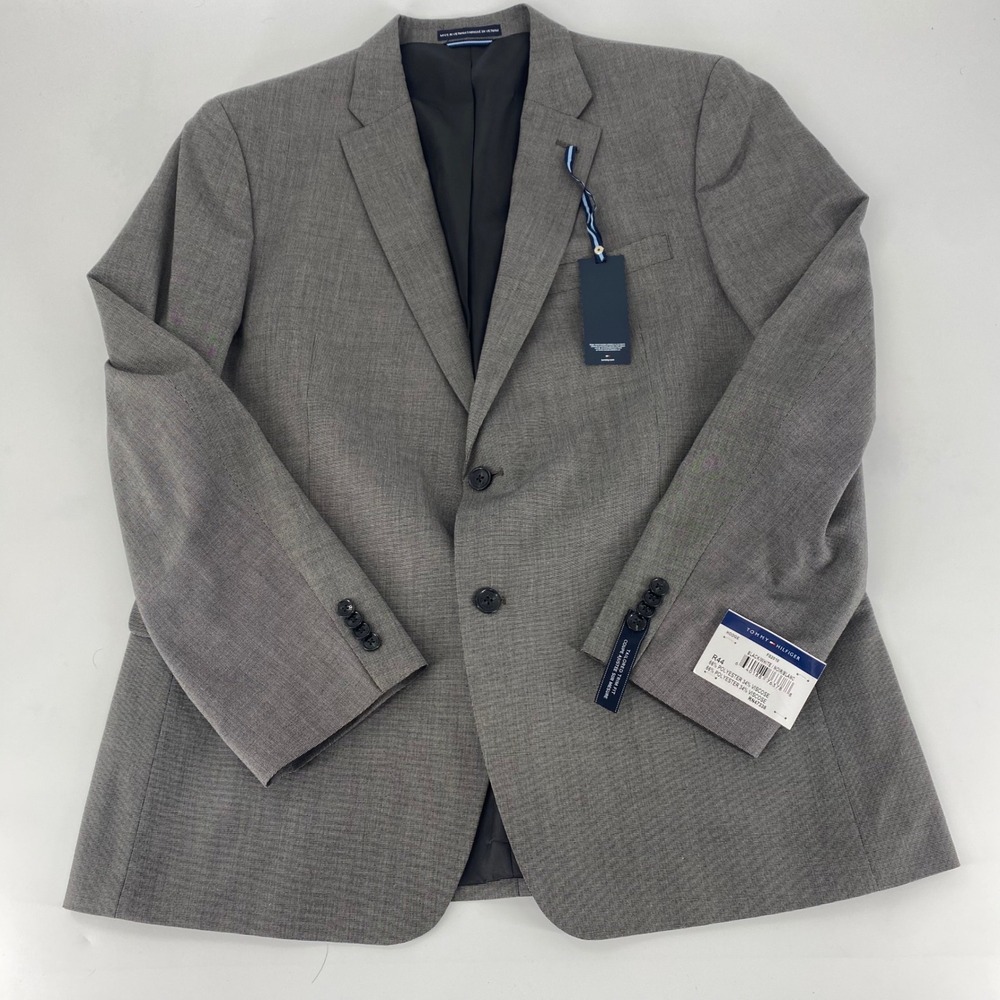 Tommy Hilfiger Gray Sport Coat Blazer